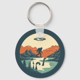 神話の背景 キーホルダー