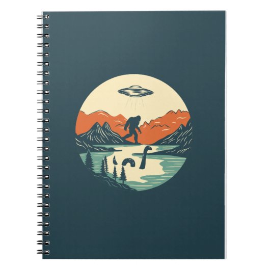 神話の背景 ノートブック (正面)