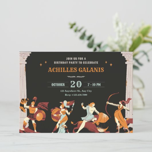 神話の英雄 招待状 (スタンド正面)