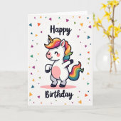 神話の誕生日カード カード (黄色い花)
