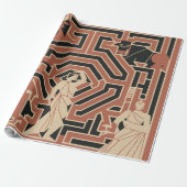 神話の迷路ラッピング紙 ラッピングペーパー (アンロールド)