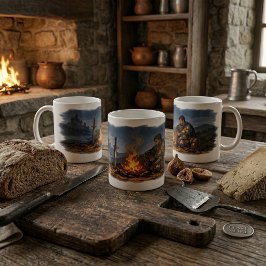 神話の領域 騎士の見張り コーヒーマグカップ
