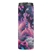 神話の黒馬宇宙蝶 タンブラー (裏面)