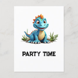 *~*神話のAP48 PHOTO 間抜け Dragon Dino Cartoon ポストカード