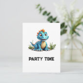 *~*神話のAP48 PHOTO 間抜け Dragon Dino Cartoon ポストカード (スタンド正面)