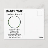 *~*神話のAP48 PHOTO 間抜け Dragon Dino Cartoon ポストカード (裏面)