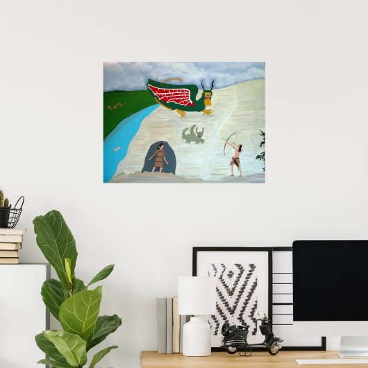 神話または現実 ポスター (ホームオフィス)