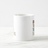 神話を伝えたおじいちゃん コーヒーマグカップ (中央)