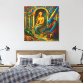 『神話を記録せよ』 キャンバスプリント (インサイチュ (寝室))