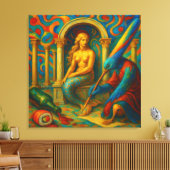 『神話を記録せよ』 キャンバスプリント (インサイチュ (リビング))