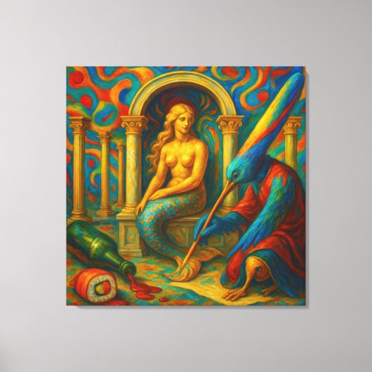 『神話を記録せよ』 キャンバスプリント (正面)