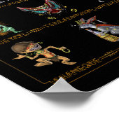 神話アステカモンスター ポスター (角)