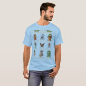 神話アステカモンスター Tシャツ (正面フル)