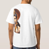 神話インスパイアTシャツ – 伝説のデザイン Tシャツ (裏面)