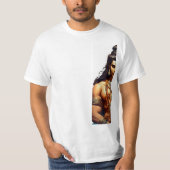 神話インスパイアTシャツ – 伝説のデザイン Tシャツ (正面)