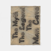 神話ザレジェンドザマンケイブ フリースブランケット (正面)