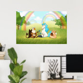 神話ジャグバンドポスター ポスター (ホームオフィス)