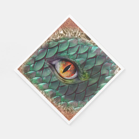 神話ドラゴンアイファンタジー スタンダードランチョンナプキン (角)