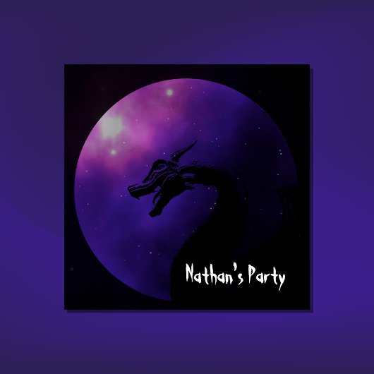 神話ドラゴンパーティの招待状 シーズンカード