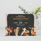 神話ヒーロー赤ちゃんシャワー 招待状 (スタンド正面)