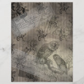 神話フクロウハロウィンエフエメラ紙ページNo1 (正面)