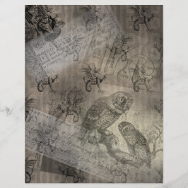 神話フクロウハロウィンエフエメラ紙ページNo1