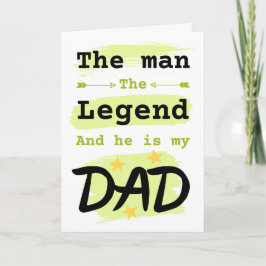神話レジェンドパパ引用文おもしろい引用文父の日 カード
