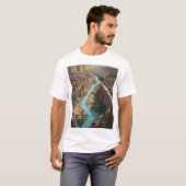 神話レースアウトラインTee. Tシャツ (正面フル)