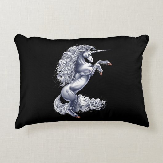 神話上のユニコーン アクセントクッション (正面)