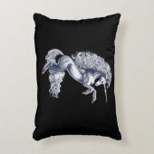 神話上のユニコーン アクセントクッション (正面(垂直))