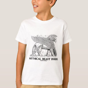 神話上の獣の内部(グリフィン/Gryphon) Tシャツ