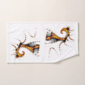神話上の生き物 バスタオルセット (ハンドタオル)