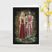 神話上カード- AvalonのRoyals カード (黄色い花)