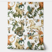 神話動物の森の生き物 壁紙 (ほどく)