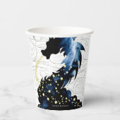 神話威厳のあるドラゴン誕生日 紙コップ (正面)