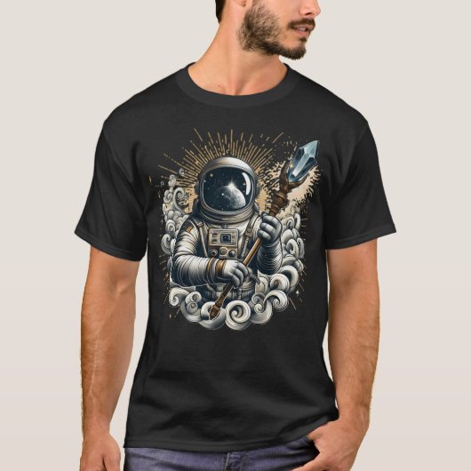 神話宇宙飛行士 Tシャツ (正面)