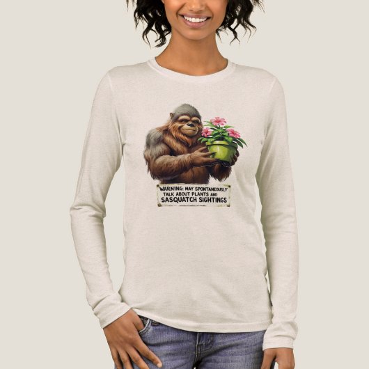 神話植物ウイスパーラビフット トライブレンドTシャツ (正面)