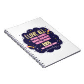 神話的な生き物たち、ヴァンパイアたち、人狼が大好き ノートブック (右側)