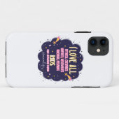 神話的な生き物たち、ヴァンパイアたち、人狼が大好き Case-Mate iPhoneケース (裏面(横))