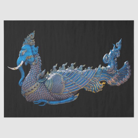 神話的な生き物のティッシュペーパー 薄葉紙 (正面)