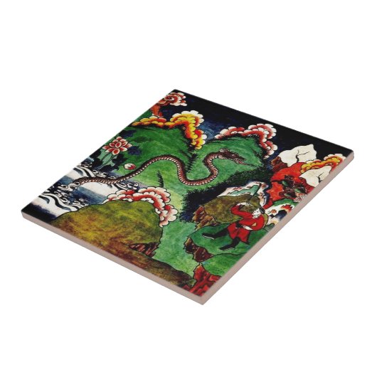 神話竜 タイル (側面)