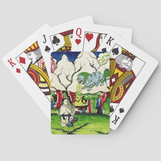 神話竜 トランプ (裏面)