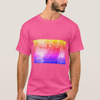 神話船(虹のスタイル) Tシャツ
