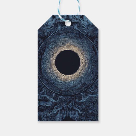 神話顔付き超現実的な食 ギフトタグ (正面)