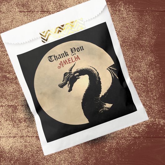 神話龍パーソナライズされた フェイバーバッグ