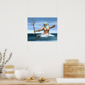 神話 – ポジドン ポスター (キッチン)