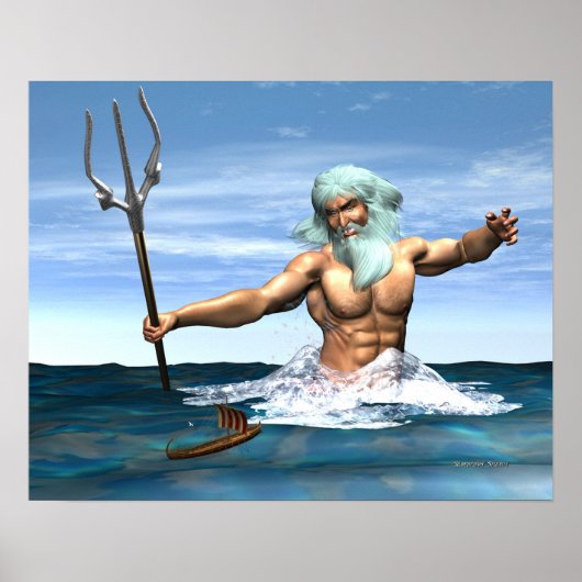 神話 – ポジドン ポスター (正面)