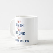 神話 伝説 義兄 コーヒーマグカップ (正面左)
