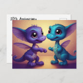 *~*神話AP48写真招待状- Dragon PostCard ポストカード (正面/裏面)