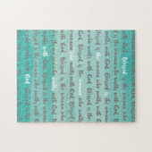 神賛美と共に歩く女 ジグソーパズル (横)